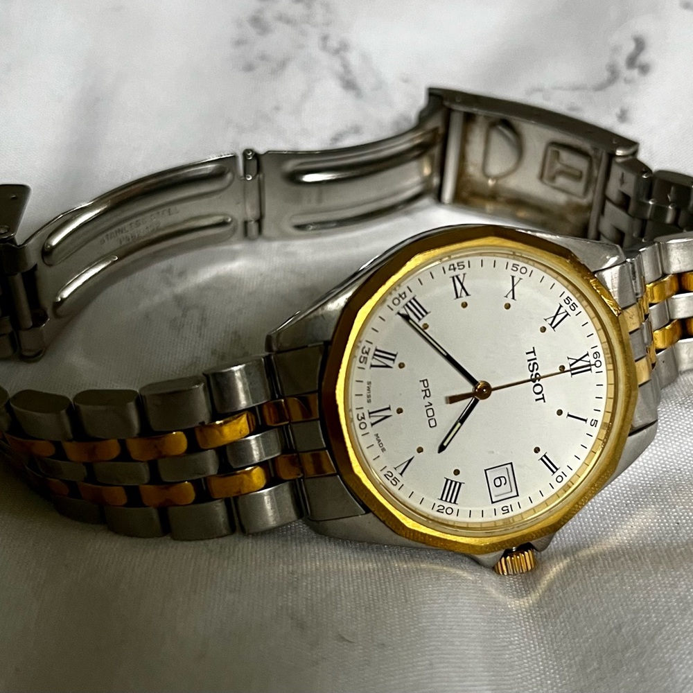 Men’s TISSOT two-tone watch